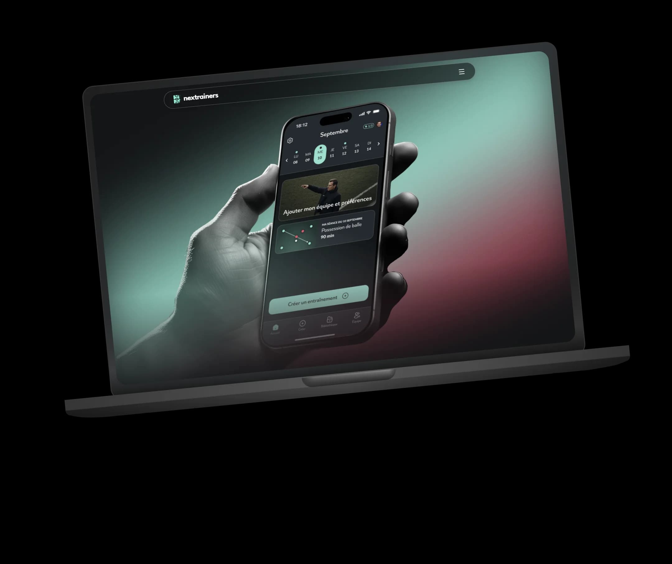 Nextrainers - site web