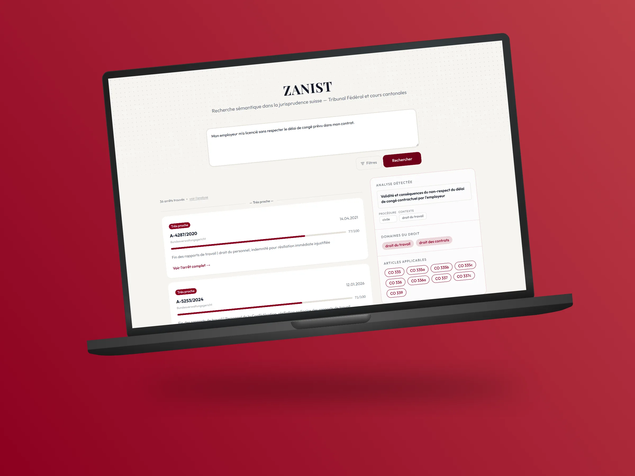 Zanist - Jurisprudence AI